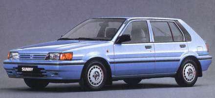 Nissan sunny n13 1989 #6