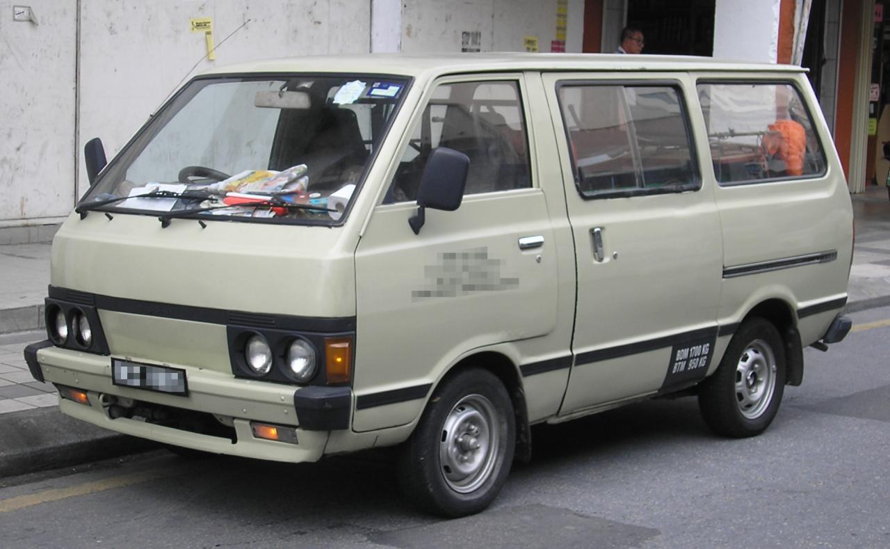 Nissan vanette размер багажника