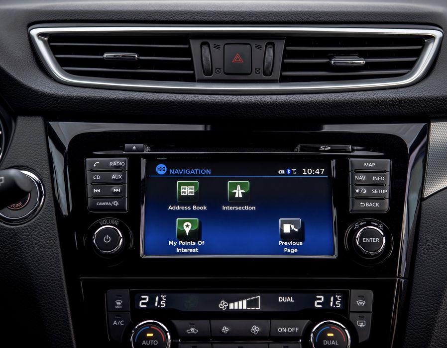 Carplay nissan qashqai j11