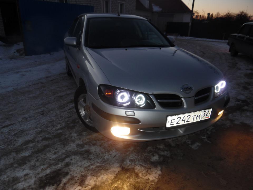 nissan almera angel eyes