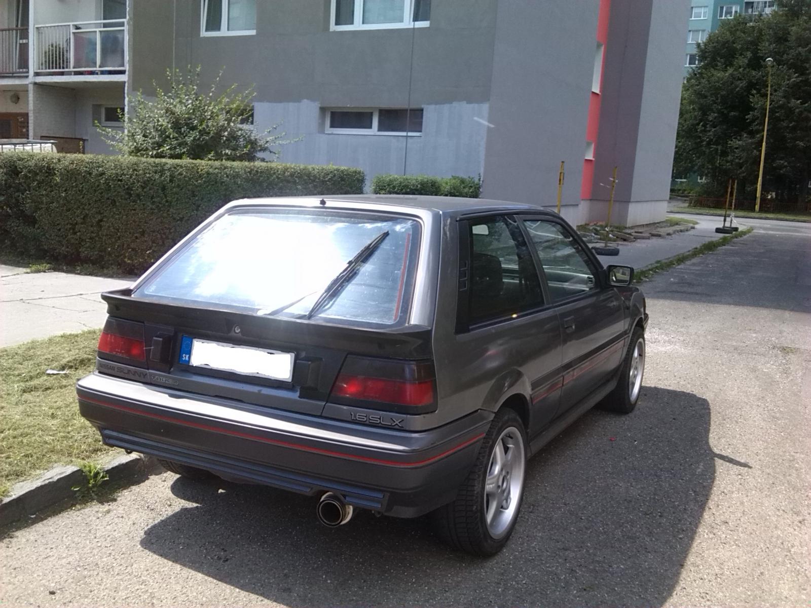 1987 Nissan Sunny I N13 benzín 81 kW